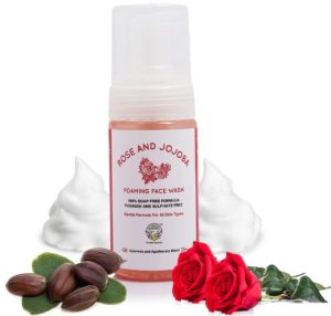 Greenberry Organics Rose & Jojoba Oil Foaming Face Wash