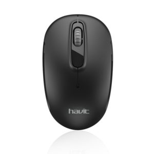 HAVIT HV-MS958GT 1500 DPI 2.4G Wireless Mouse for PC Computer Laptop with 15m Range (Black)