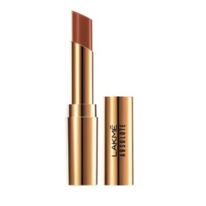 Lakme Absolute Argan Oil Lip Color, 18 Soft Beige, 3.4g