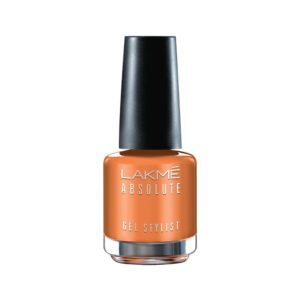 Lakme Absolute Gel Stylist Nail Color, Peach Sorbet