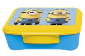 Minion Elite Plastic Lunch Box, 700ml, Yellow Blue