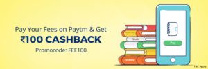 Paytm Education fee Offer