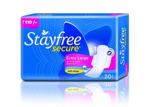 PaytmMall - Buy 3 Get 1 FREE Stayfree Secure Cottony soft (with wings, 20 pads) at Rs 191 only