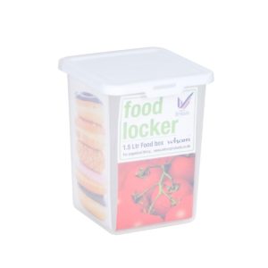 Wham Food Locker Tall Square Plastic Container