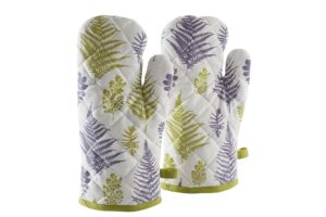 Amazon- Buy Amazon Brand-Solimo 100% Cotton Padded Oven Gloves,(Pack of 2, White) at Rs 149