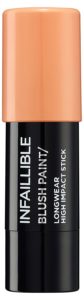 Amazon- Buy L'Oréal Paris Infallible Chubby Blush Paint, 02 Tangerine Please, 7g at Rs 442