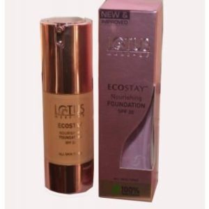 Amazon - Buy Lotus Herbals Eco-Stay Foundation SPF 20, Royal Pearl, 30ml at Rs. 450