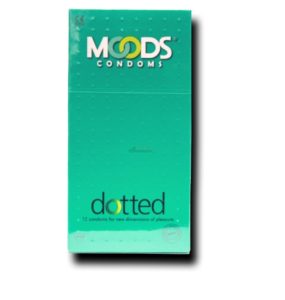 Amazon - Buy Moods Dotted Condoms (Pack of 12) at Rs. 58