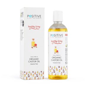 Amazon - Buy Positive Castor Carrier Oil (200 ML) Pure and Organic at Rs. 150