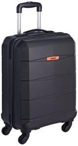 Amazon- Buy Safari Poly-carbonate 56 Ltrs Black Hardsided Carry On at Rs 2009