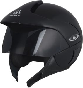 Autofy O2 Full Close Helmet (Black, M)