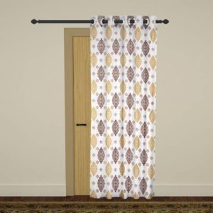 Flipkart- Buy Homely Polyester Door Curtain 214 cm (7 ft) Single Curtain at Rs 99