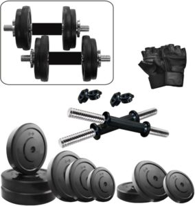 Flipkart- Buy KRX 18 KG DM COMBO 3-WB Home Gym Kit at Rs 595