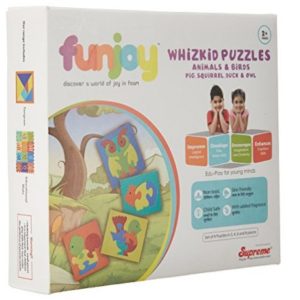 Funjoy Animals and Birds - Pig, Squirrel, Duck, Owl at rs.95