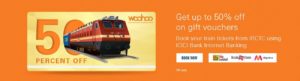 ICICI IRCTC Offer