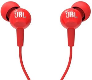 Flipkart - Buy JBL C150SIURED Headset with Mic  (Red, In the Ear) at Rs. 699