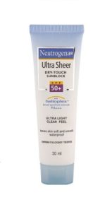 Neutrogena Ultra Sheer Dry-Touch Sunblock SPF 50+, 30ml