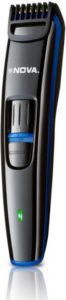 Nova Prime Series NHT 1090 Turbo Power Corded & Cordless Trimmer for Men (Black)