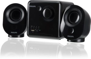 Philips SPA15094 7 W Laptop Desktop Speaker (Black, 2.1 Channel)