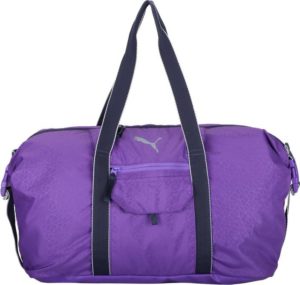 Puma Fit AT Workout Bag Gym Bag (Purple)