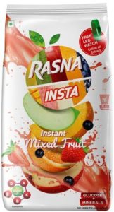 Rasna Fruit Plus 500gm Polypouch, Orange Pack of 2 