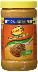 Sundrop Peanut Butter, Crunchy, 462g