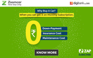 zoomcar subscription