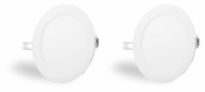 Amazo - Buy Syska 5 Watts Round LED Panel Light - PA Series (Pack of 2, Warm White) at Rs 660 only