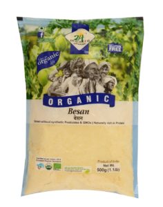 Amazon - Buy 24 Mantra Organic Gram Flour, 500g (Pack of 3)  at Rs 119