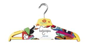 Amazon - Buy Belocopia Inlove 6 Piece Plastic Hanger, Assorted Colors at Rs. 109