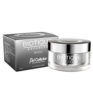 Amazon - Buy Biotique Bxl Cellular Pistachio Nourishing Pack, 50g at Rs 462 only