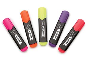 Amazon - Buy Cello Highlighter - Pack of 5 (Multicolor) at Rs. 79