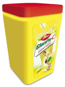 Amazon - Buy Dabur Gluco Plus C Energy Boost Lemon - 400 g Jar at Rs 107 only