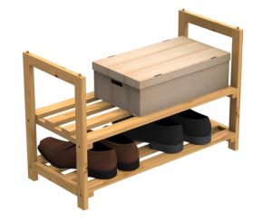 Amazon - Buy Forzza Hilda Shoe Rack  at Rs 627 only