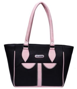 Amazon - Buy Fristo Black and Pink women handbag at Rs 399 only