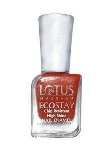 Amazon - Buy Lotus Herbals Ecostay Nail Enamel, Coral Flush E2, 10ml  at Rs 111 only