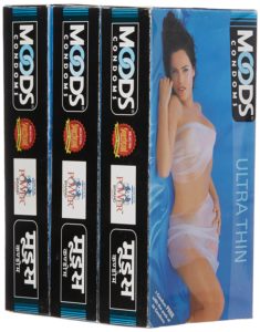 Amazon - Buy Moods Ultrathin 10's Condoms (Pack of 3) at Rs. 130