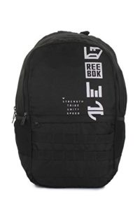 Amazon - Buy Reebok Synthetic 52 cms Black Children'S Backpack at Rs 575