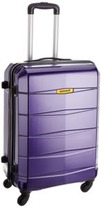 Amazon - Buy Safari Re-Gloss Polycarbonate 65 cms Dark Purple Suitcases at Rs 2728