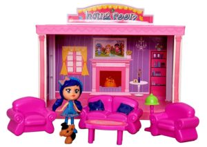 Amazon - Buy Toyshine DIY Living Room Doll House Toy, Role Play House at Rs. 379