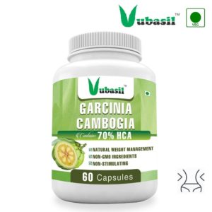 Amazon - Buy Vubasil Garcinia Cambogia - 800 Mg (70% HCA) - Weight Management Products 60 Capsules (pack of 1) at Rs 343 only