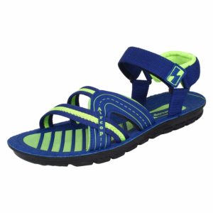 Amazon - buy Earton Men's Black & Grey Sandals & Floaters at Rs 149 only