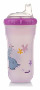 Amazon - buy Nuby 270ml 1 Pack Tinted Printed Cup (Colours and Designs May Vary)  at Rs 162