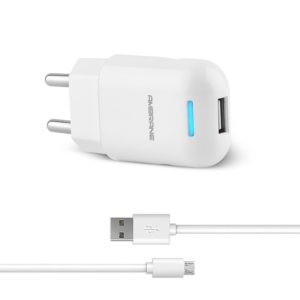 Ambrane AWC-12 1A Fast Charger with Charge and Sync USB Cable