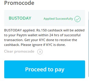 BUSTODAY code