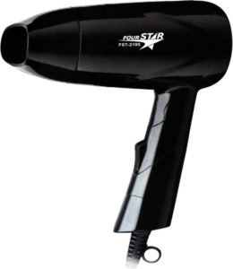 Flipkart - Buy Four Star Foldable Hot & Cold 1200W FST 2100 Hair Dryer  (Black) at Rs 290 only