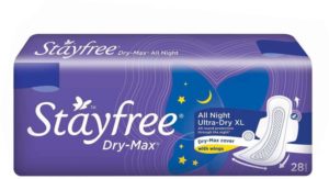 Flipkart - Buy Stayfree Dry - Max All Night Ultra Sanitary Pad  (Pack of 28) at Rs 207 only