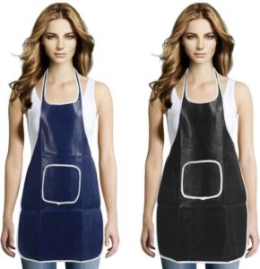 Flipkart - Buy Supreme Home Collective Nylon Chef's Apron - Free Size  (Blue, Black, Pack of 2) at Rs 169