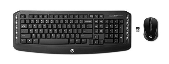 HP Wireless Multimedia Keyboard and Mouse (Black) at rs.739