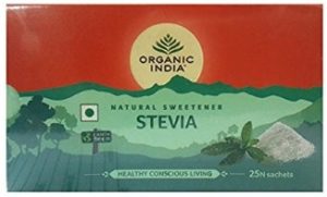 Organic India Stevia, 25 Sachets - 75g 